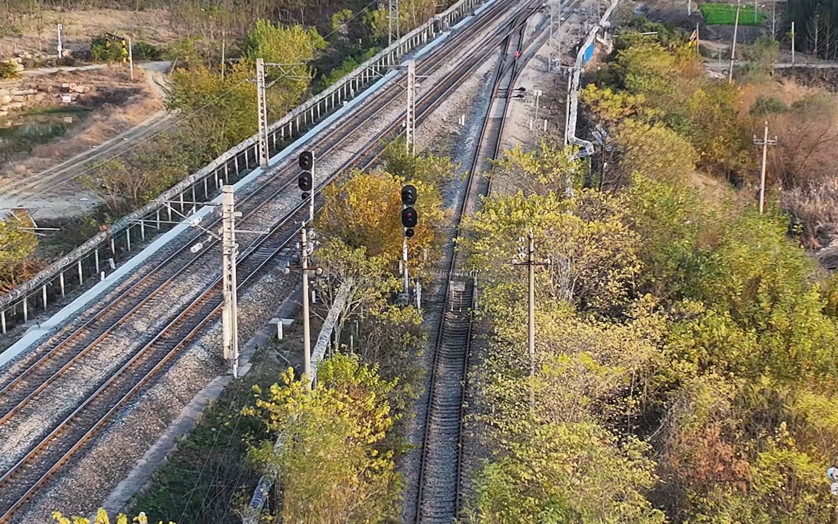 【老淮南线改线探访系列】合肥老淮南铁路(合肥绕行线)钟油坊——撮镇三倍速航拍哔哩哔哩bilibili