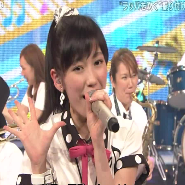 渡辺麻友- ラッパ練習中(MUSIC JAPAN)_哔哩哔哩_bilibili