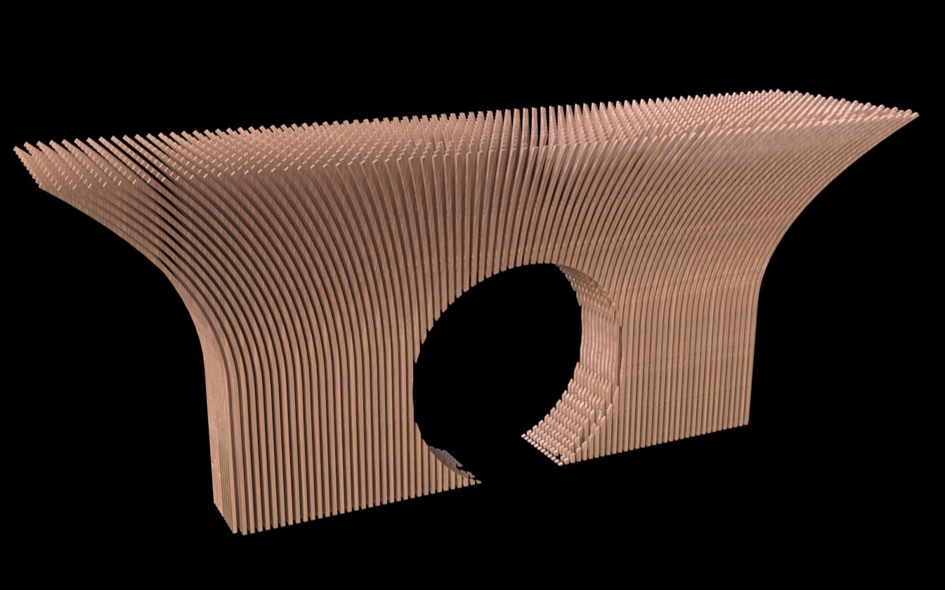 异形实木造形高级建模3dmax多边形
