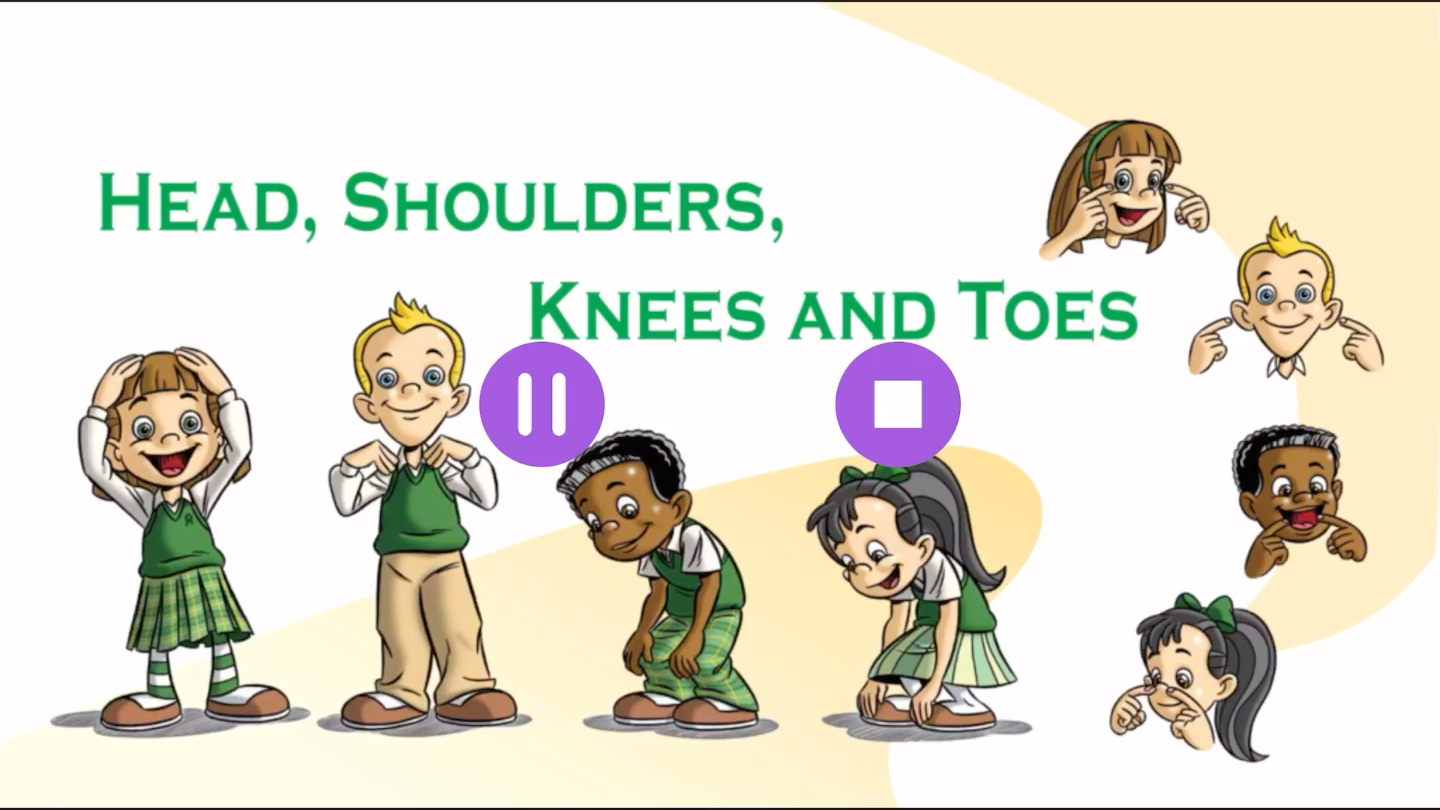 head shoulders knees and toes 1
