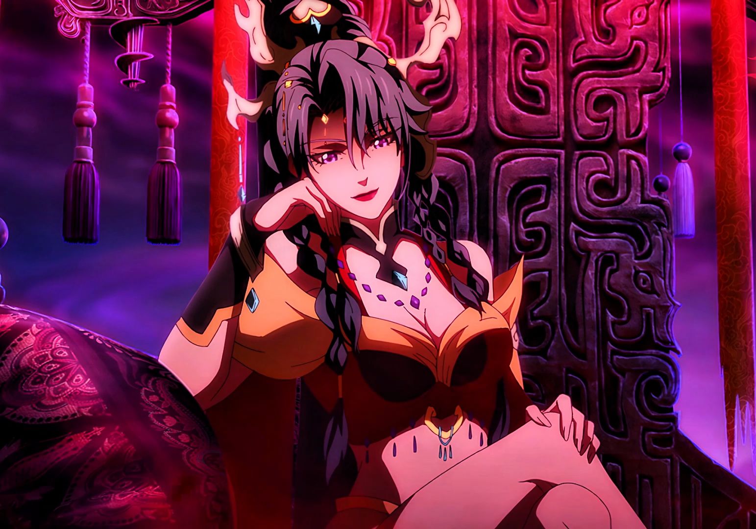 白小纯与红尘女首次交锋! #白小纯红尘女首次交锋 #一念永恒动画