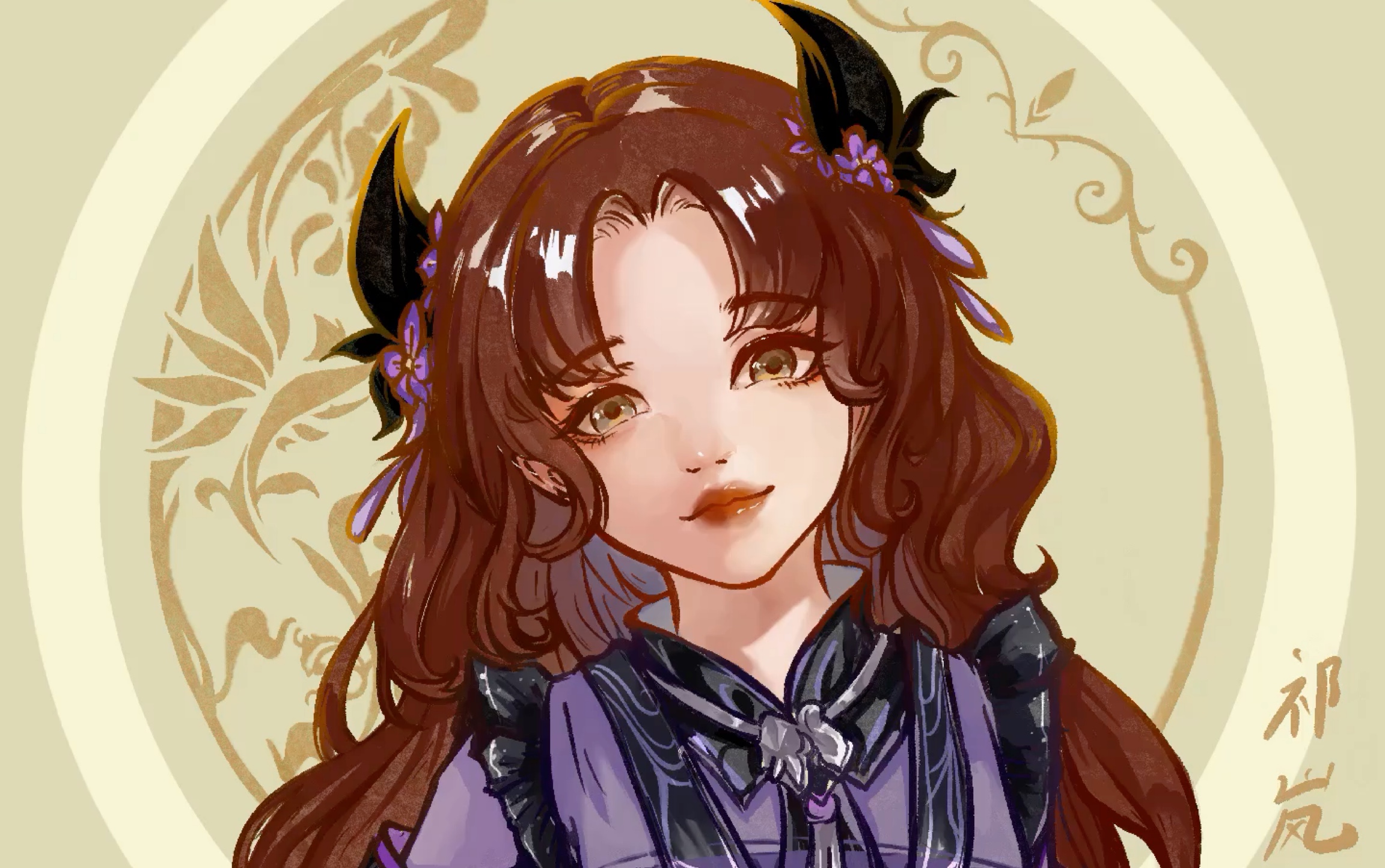 【procreate】燕云花萝