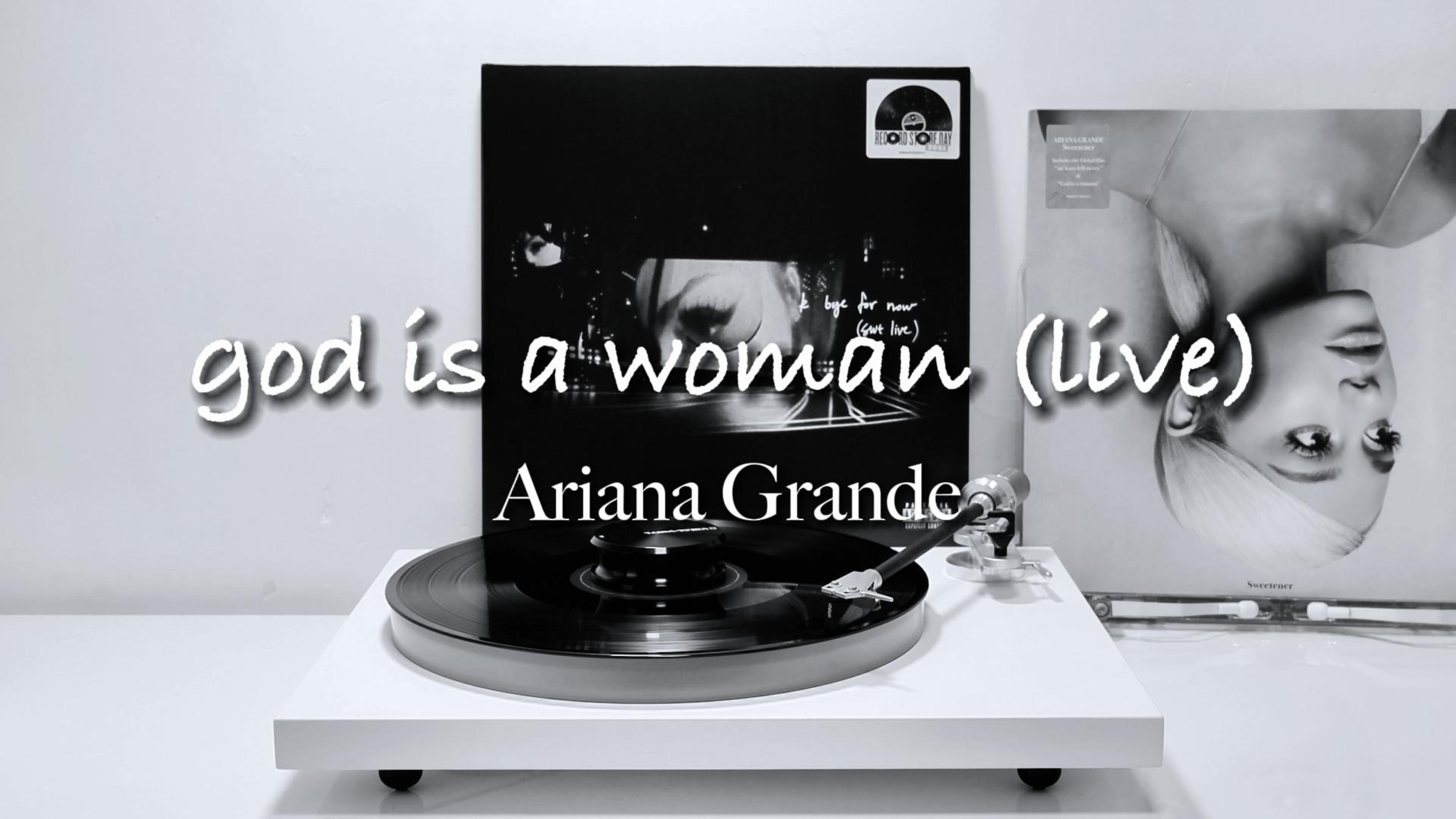 「4k/hi-res」黑胶 raindrops(an angel cried)(live) god is a woman