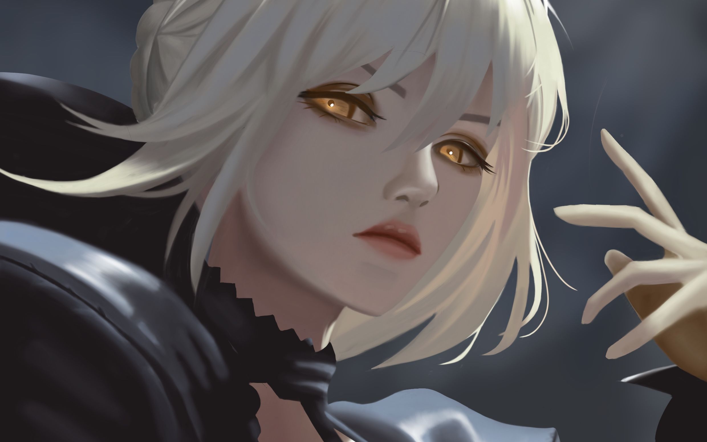 【临摹】这是黑尼禄还是黑saber?