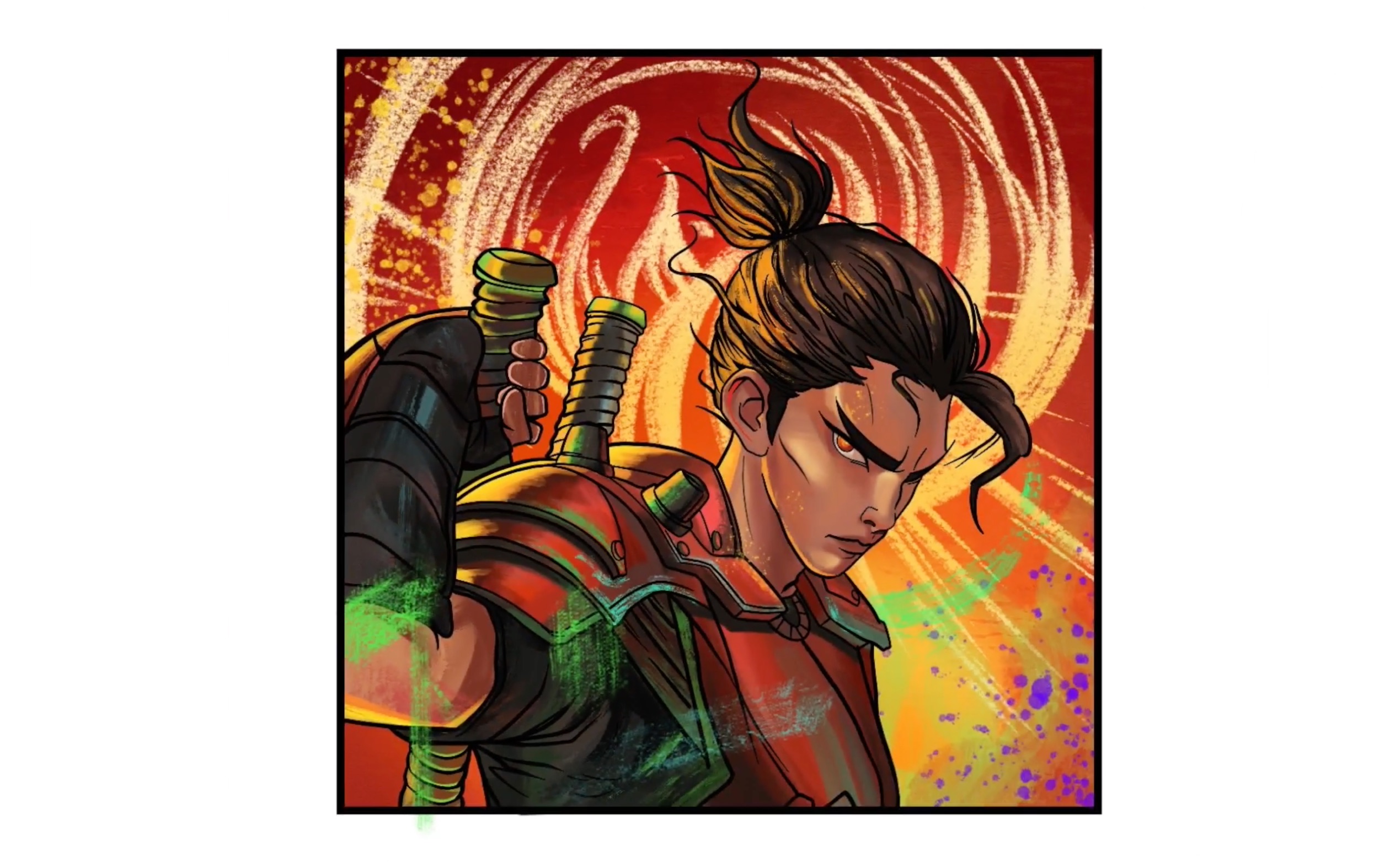 爸爸画的哪吒重生vs我画的哪吒重生_哔哩哔哩_bilibili