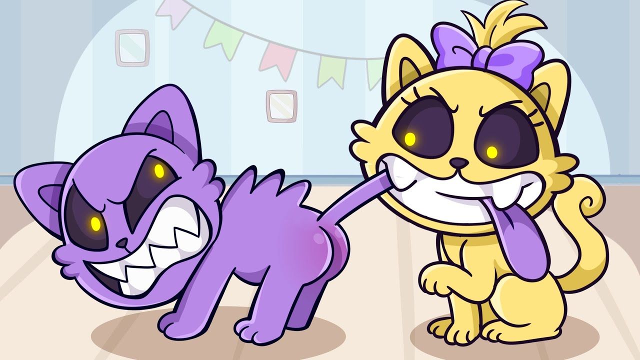 [图]CATNAP & EVIL TWIN SISTER full sad story __ Smiling Critters Poppy Playtime 3