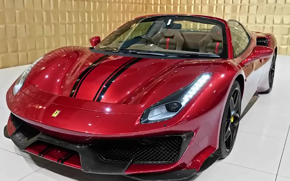 2021款法拉利488pista这声浪让人如痴如醉真霸气