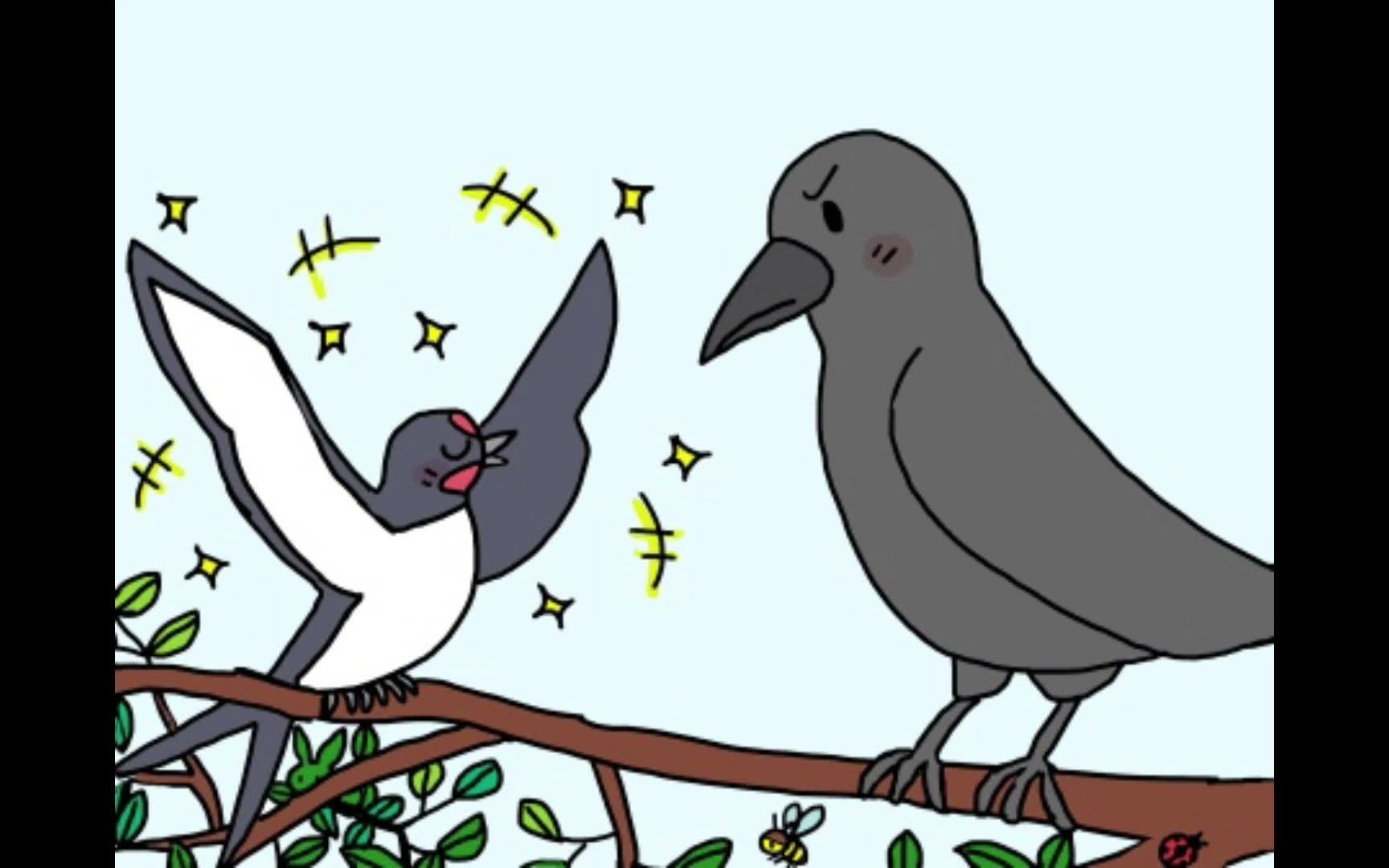 「日语朗读」伊索寓言【日语版】第93话 每个人对美的定义不同,有点鸡