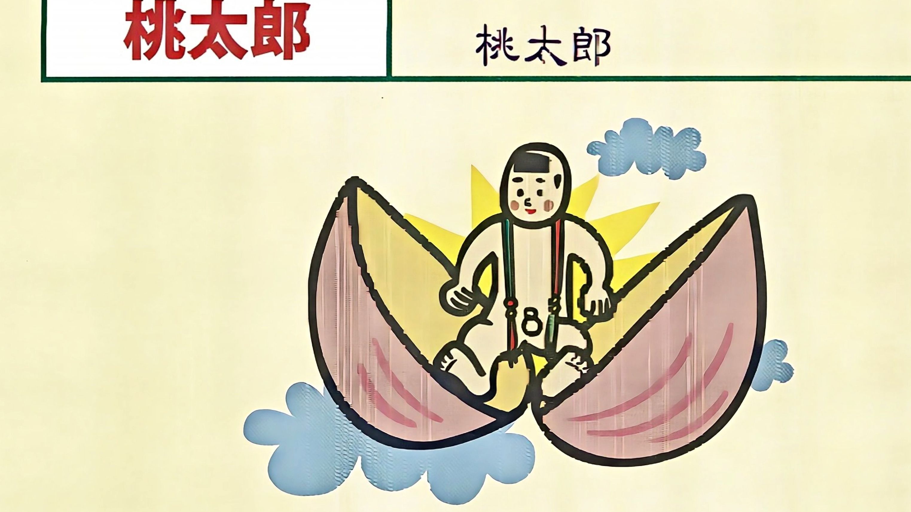 从日本中小学课本学日文・27 桃太郎