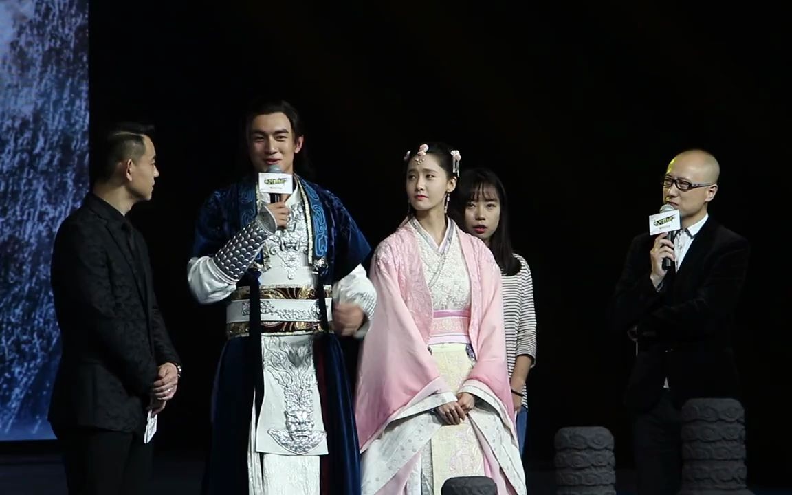 《武神赵子龙》发布会.采访 退场[annyoong-]