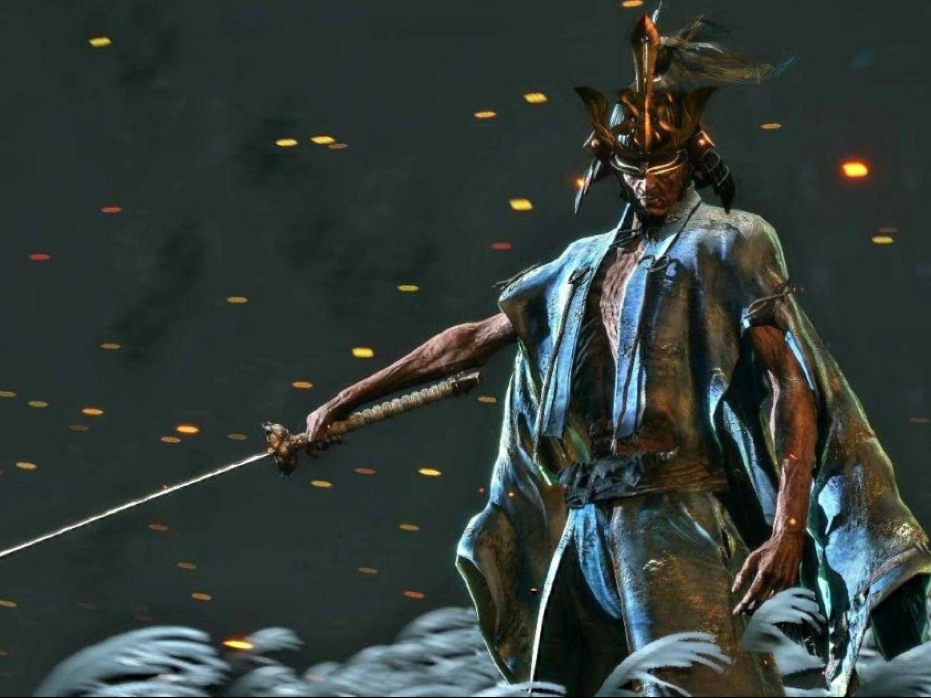 只狼新手剑圣苇名一心无伤