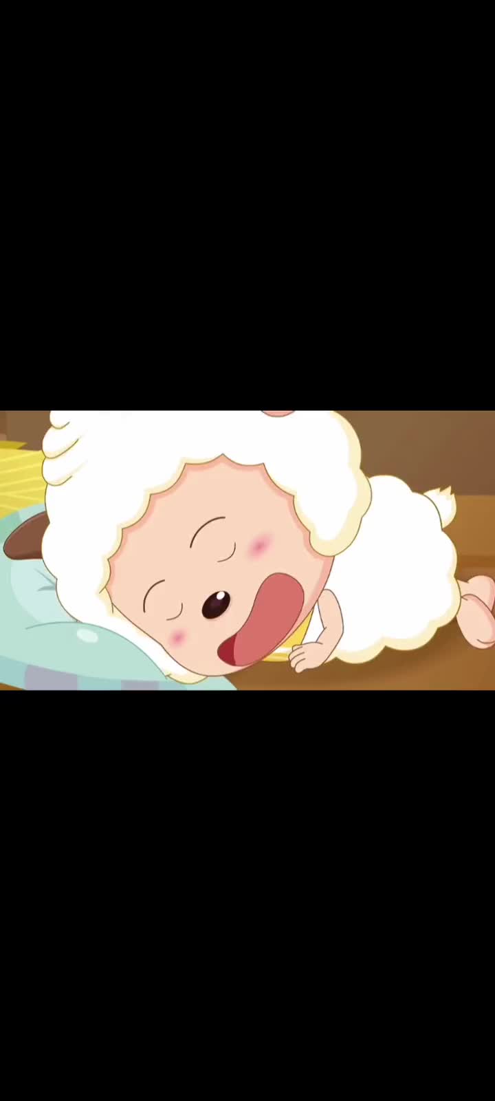 "反正也出不去,不如睡觉踏实"#懒羊羊 #喜羊羊与灰太狼 #我是为睡觉而