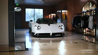 Download Video: 庆祝格林威治帕加尼（Pagani）十周年 Zonda F Huayra BC Roadster、Huayra R、Huayra Macchina Volante