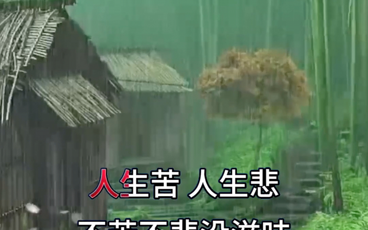 人生的悲喜