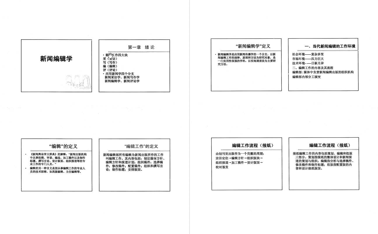 蔡雯《新闻编辑学》本科生课件哔哩哔哩bilibili