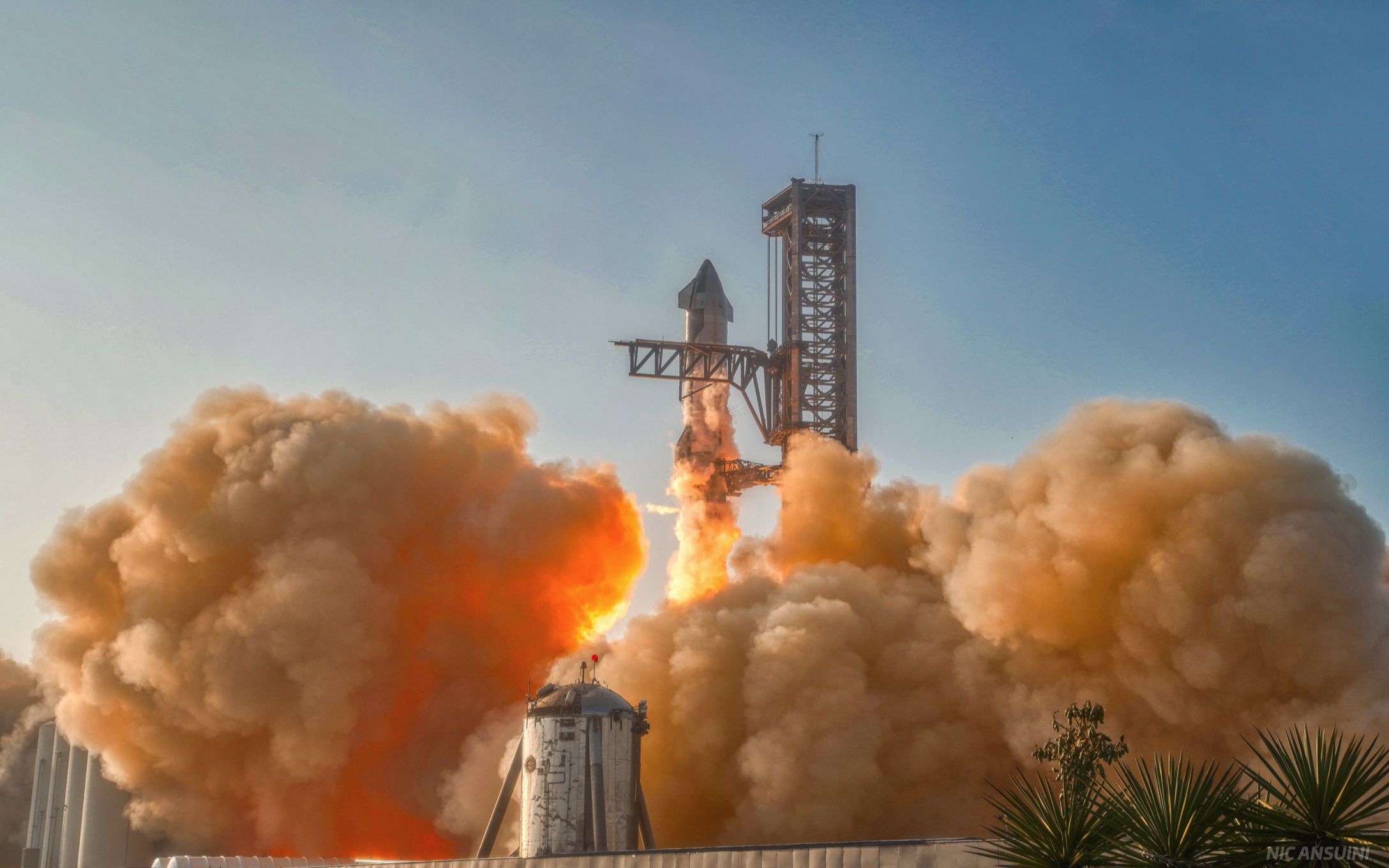 【4k】spacex starship星舰首飞 starship test flight任务回放