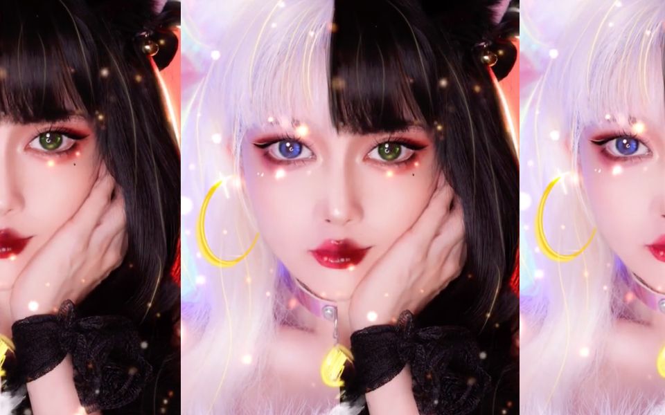 【波斯猫拟人变装】想不想摸摸猫耳朵?