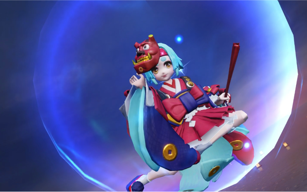 决战平安京【金鱼姬】澄心·二段式神特写_哔哩哔哩_bilibili
