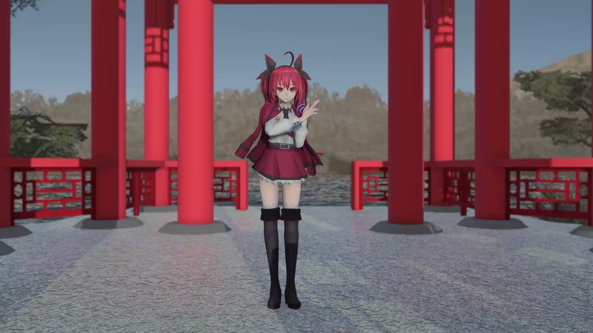 [图]【MMD】 桃源恋歌 - 五河琴里