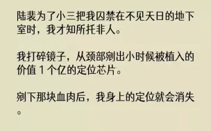 Скачать видео: 【完结文】陆裴为了小三把我囚禁在不见天日的地下室时，我才知所托非人。我打碎镜子，...