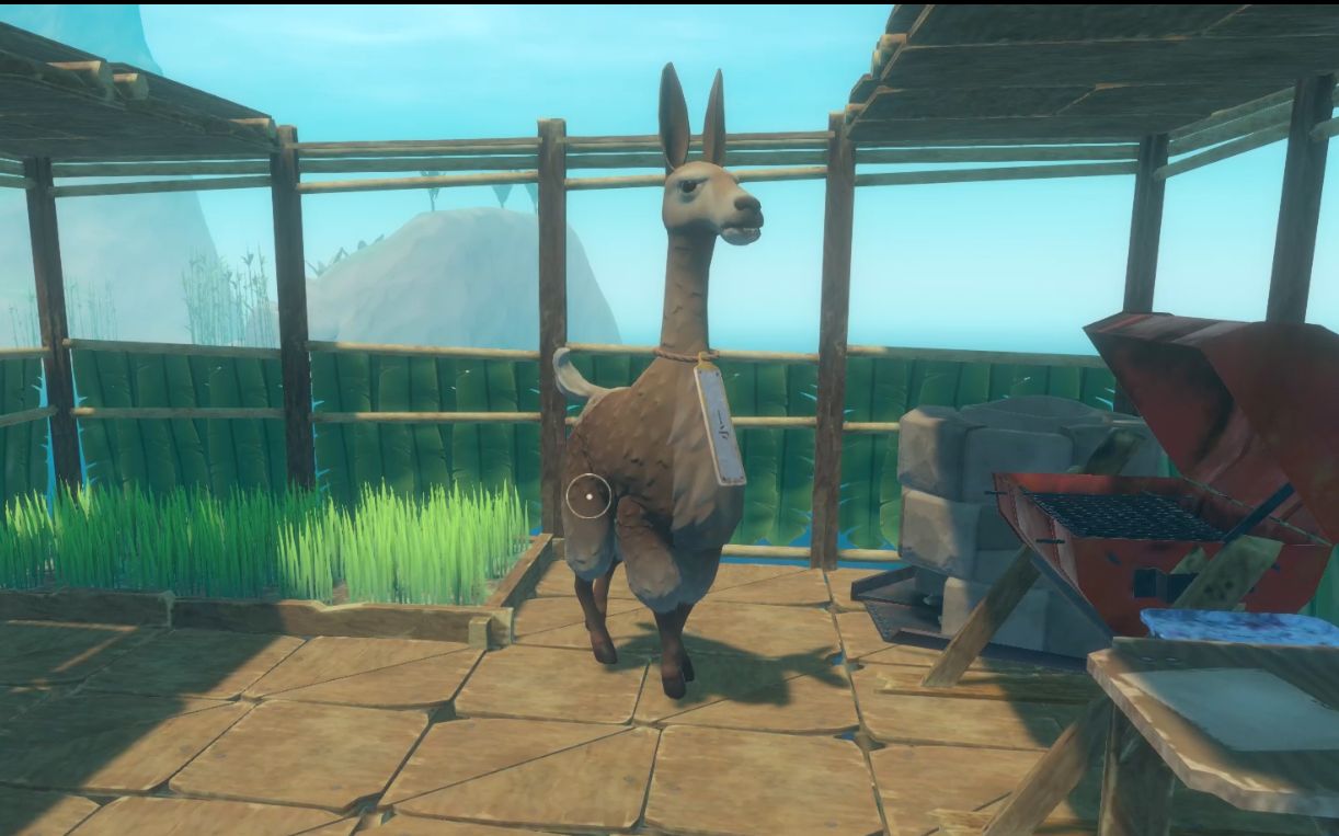 raft p16 抓到一只呆萌的羊驼