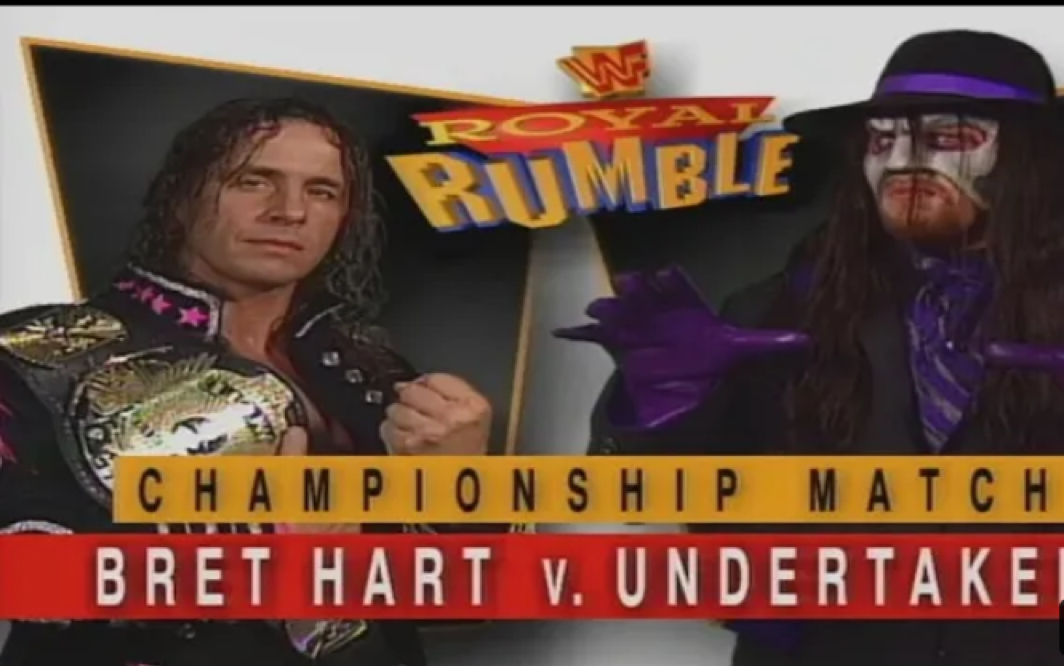 [图]<旗木>皇家大战1996：Bret Hart vs undertaker（1080P典藏版）