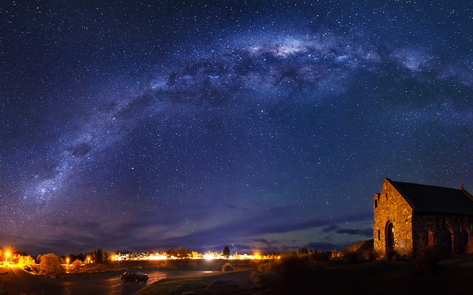【延迟摄影】——特卡波湖星空