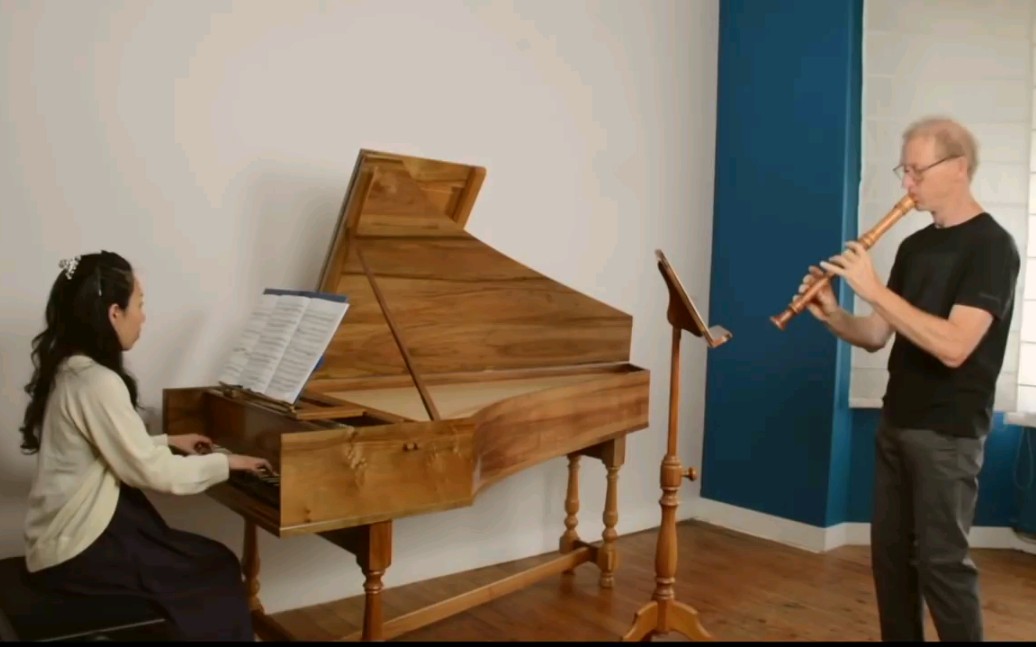 【木笛/竖笛】Guido Hulsens - J.S. Bach : sonate BWV 1031_哔哩哔哩_bilibili