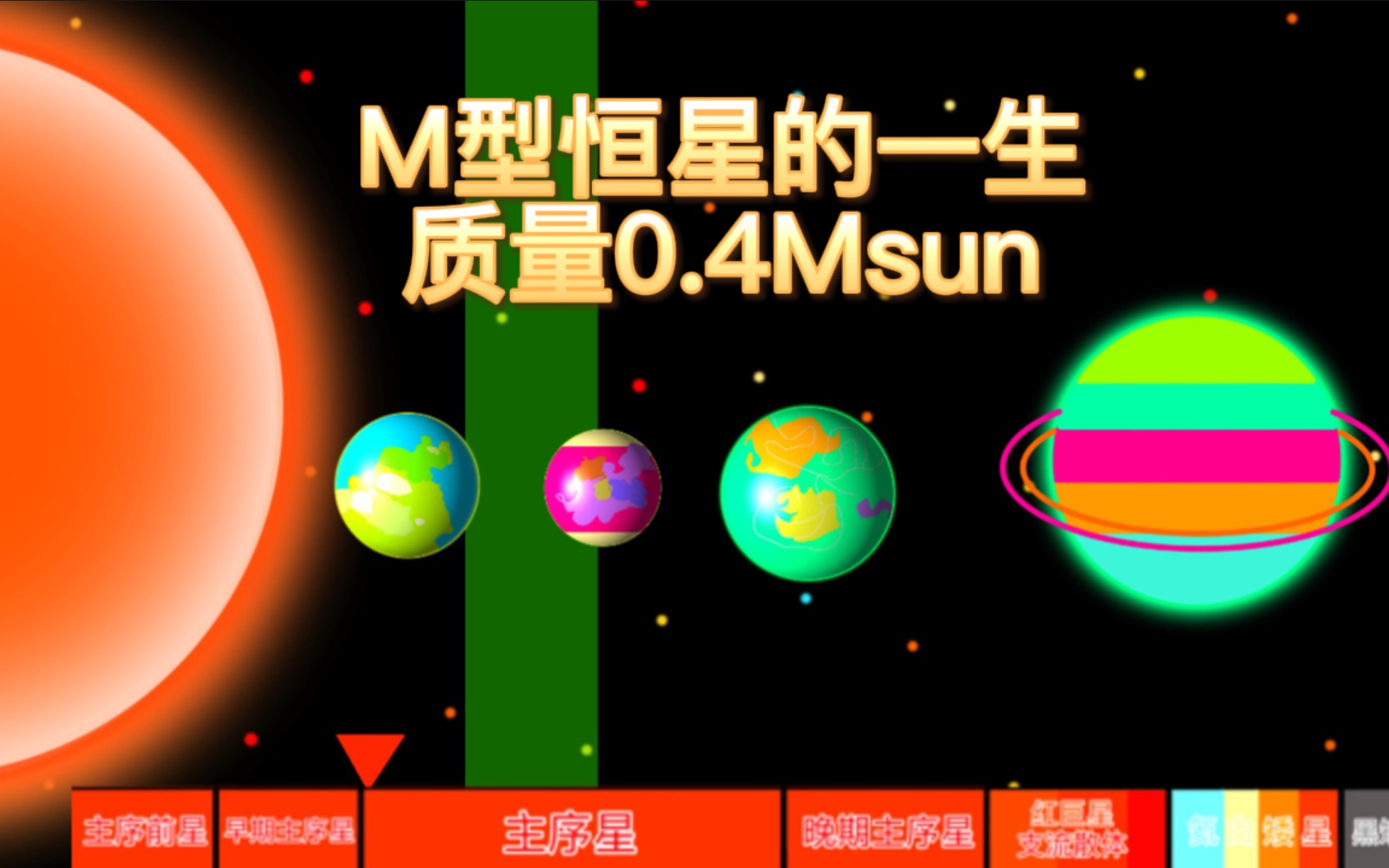 m型恒星的一生(质量0.4msun)