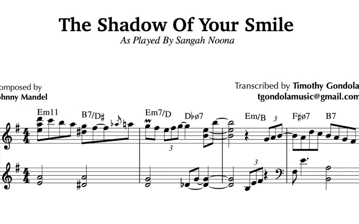 [图]搬运| The Shadow Of Your Smile by Sangah Noona