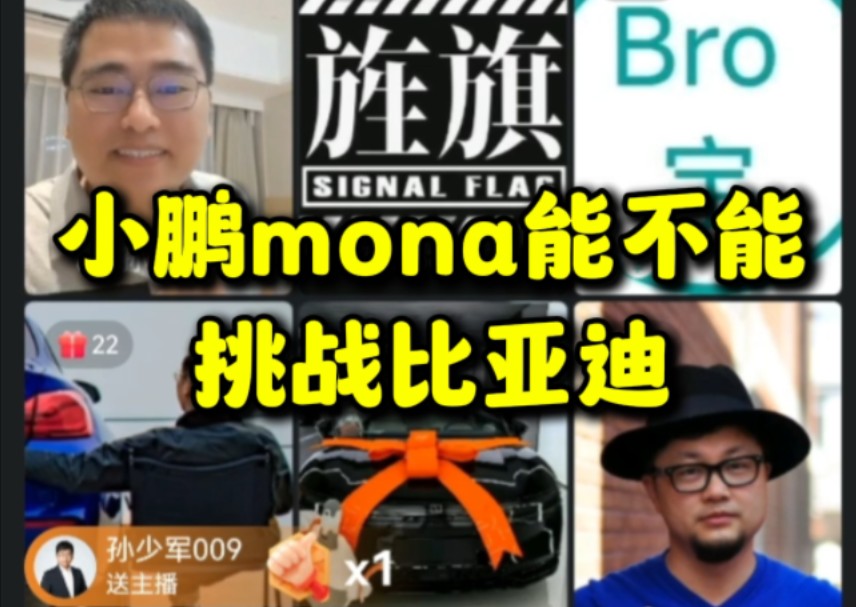 痛快舒畅激辩艹数码:小鹏mona能否挑战比亚迪哔哩哔哩bilibili