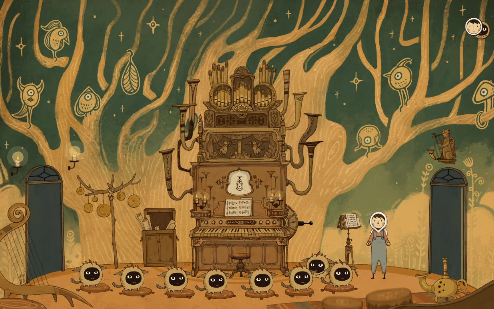 《月影之塔》p2:分别很痛苦,所以要坚强(内含猫猫头音乐盛宴)