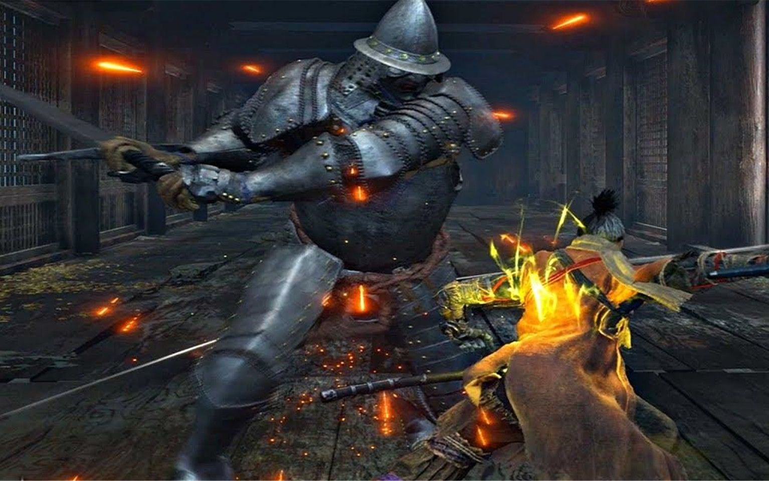 【只狼】双难boss战 刚刀铠甲武士(无伤)