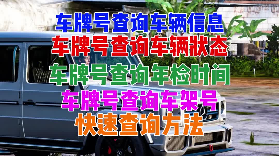 查车牌号查车信息 输入车牌号查车信息哔哩哔哩bilibili