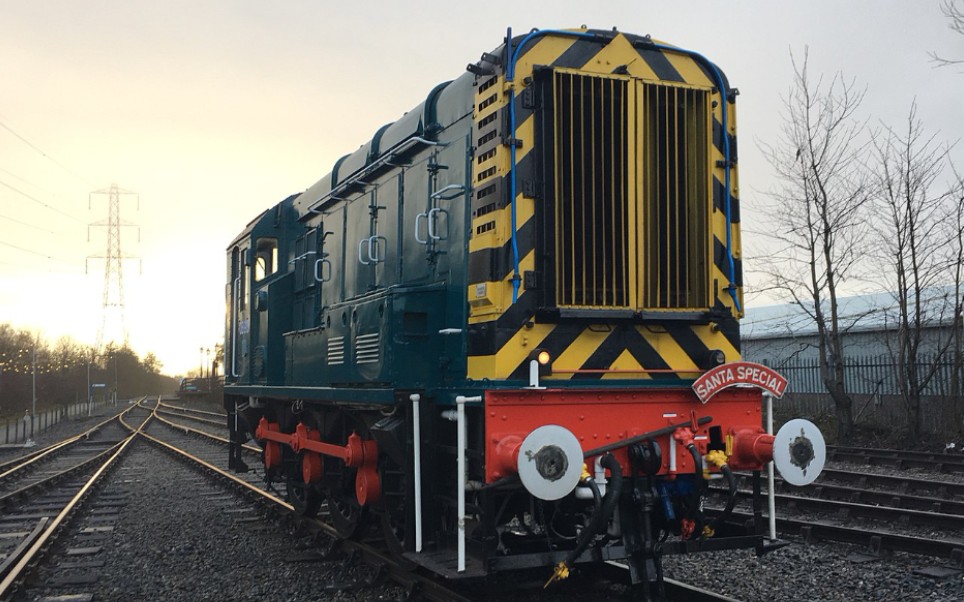 模拟火车世界英国铁路08型柴油机车冷启动