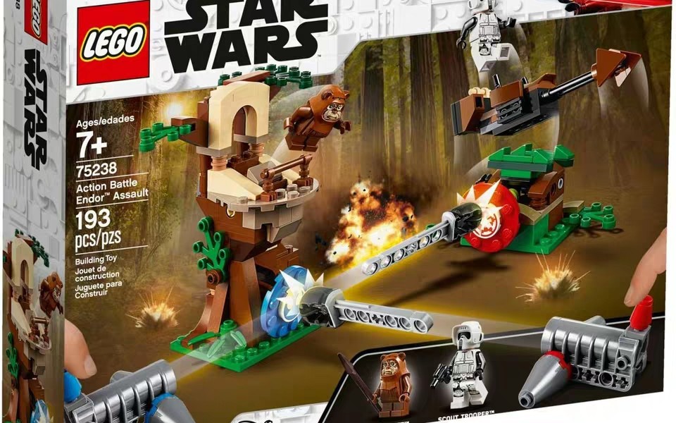 乐高 星球大战 75238 恩多战役突击行动 速组评测_哔哩哔哩_bilibili