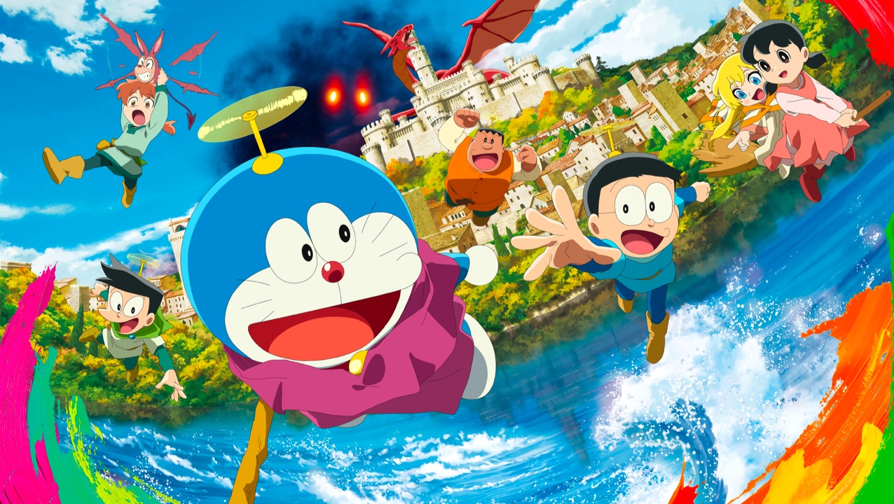 哆啦a梦全新电影《哆啦a梦:大雄的绘世界传说》中字预告!