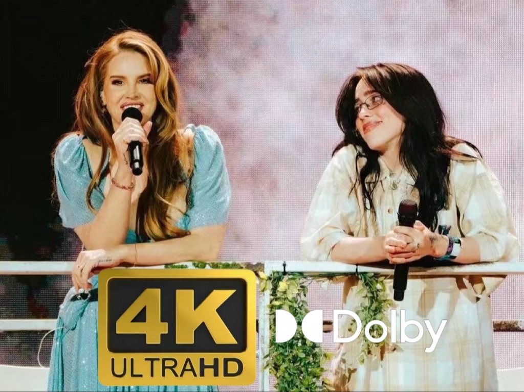 [图]【4K修复 HDR Hi-Res】科切拉音乐节2024双语字幕 Lana Del Rey x Billie Eilish 互唱代表作绝美现场