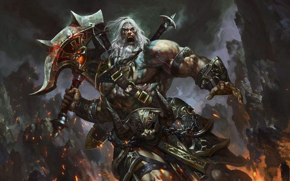 暗黑3地下城精通野蛮人不朽之王雷蔻雨地震废土