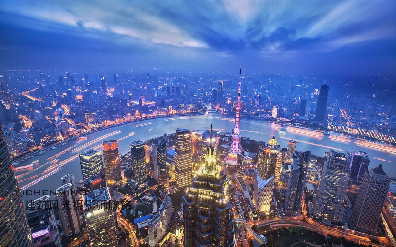 轻客旅行丨航拍上海陆家嘴,360°全景,绝对不一样的视野