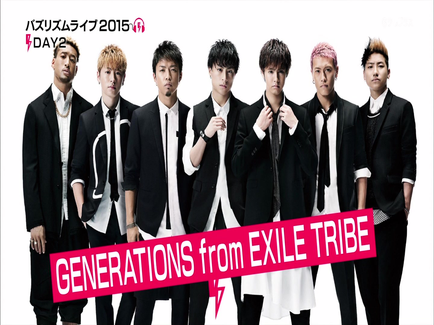 20160116 バズリズムライブ day2 -generations from exile tribe cut