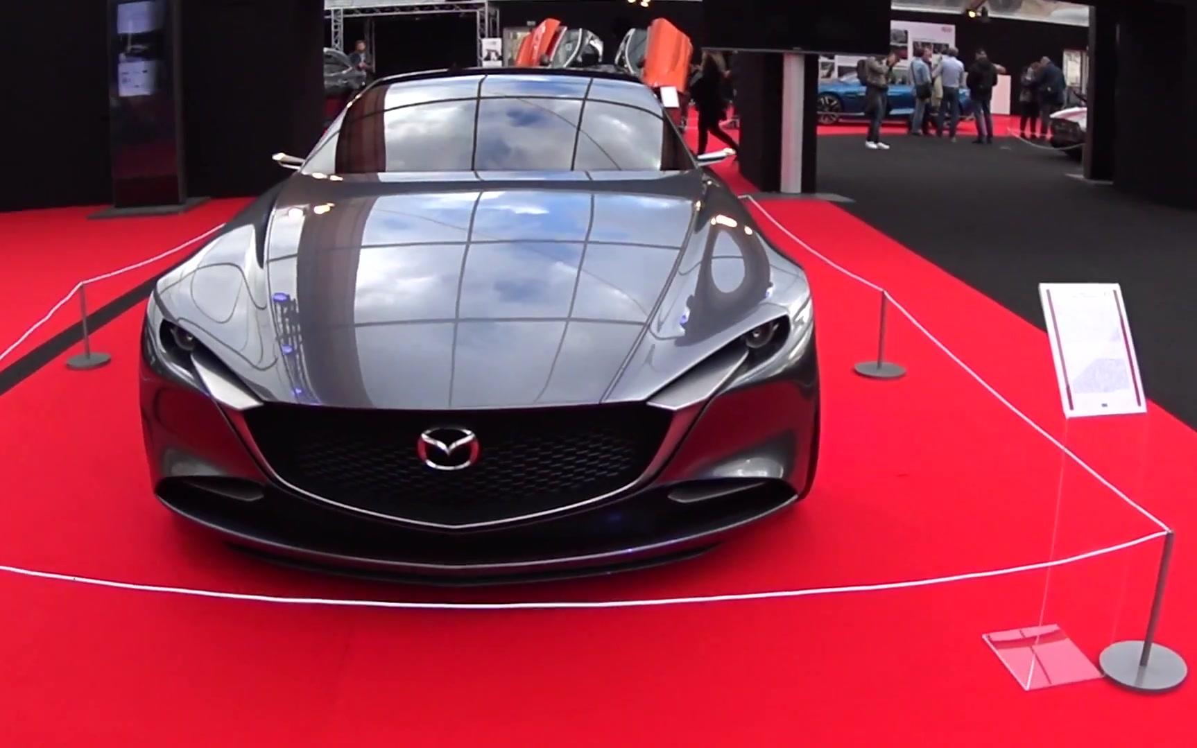 new mazda 马自达 vision coupé concept 希望是新一代转子和电机