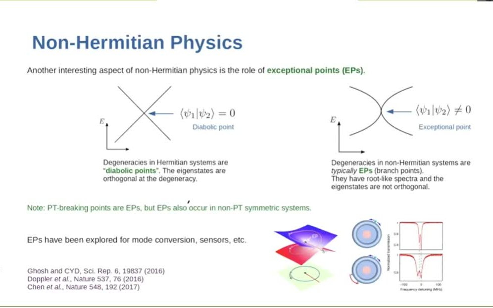 Yidong Chong非厄米系统中的能带拓扑(含机译字幕)NTU哔哩哔哩bilibili