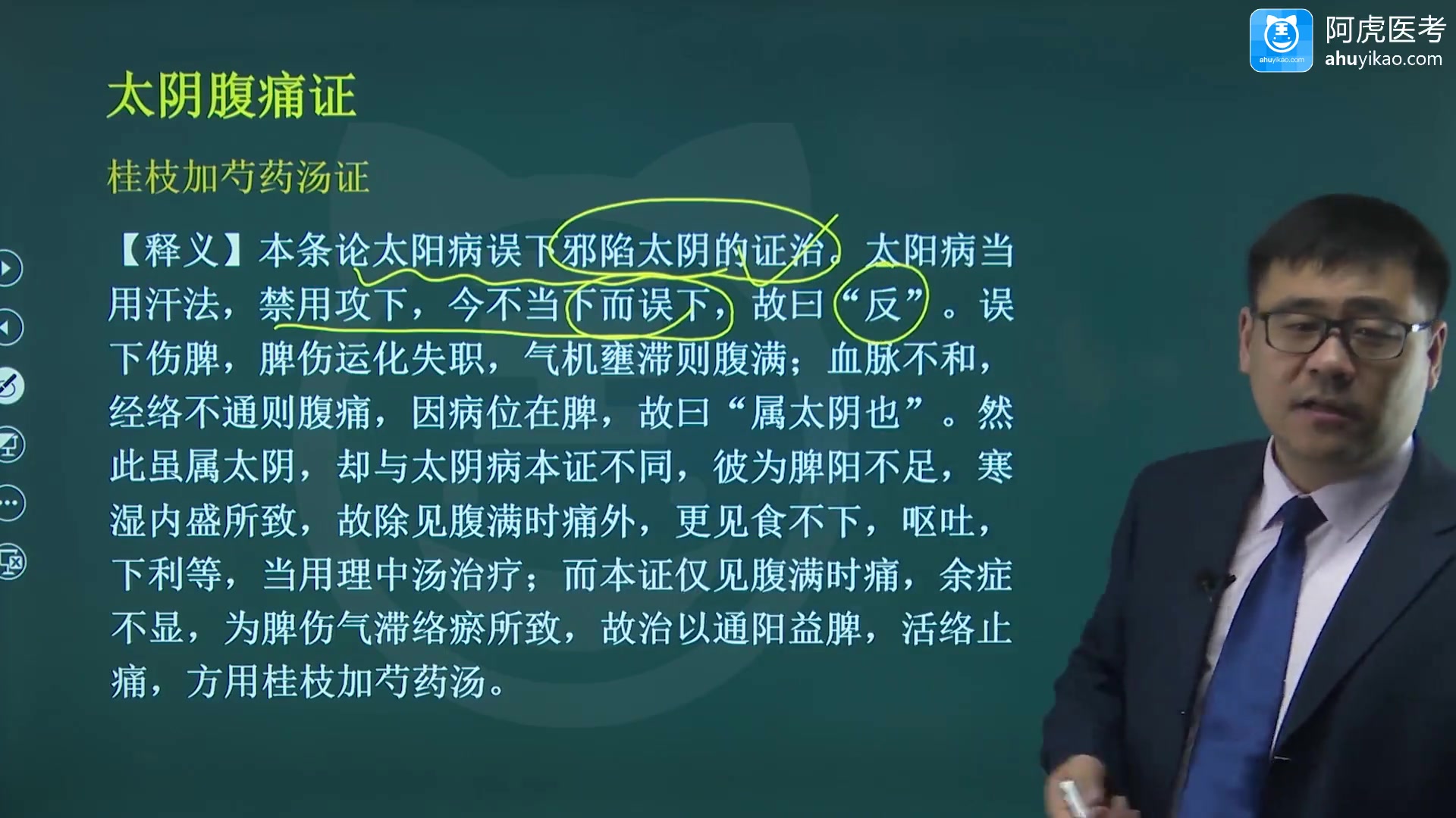 [图]2022阿虎医考中医外科学中级考点精讲课完整课件考试视频课程