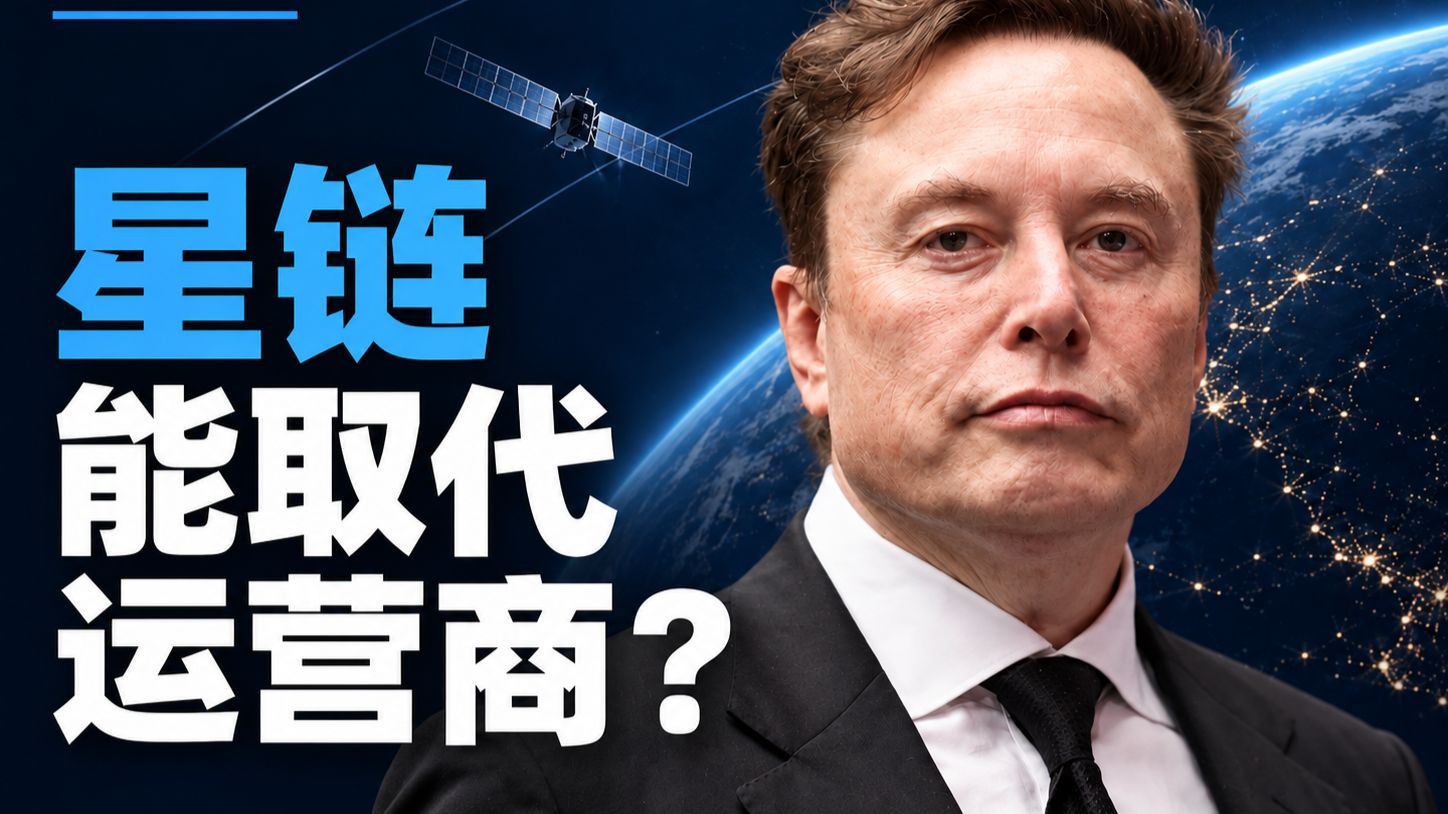 马斯克的星链，真能取代运营商吗？