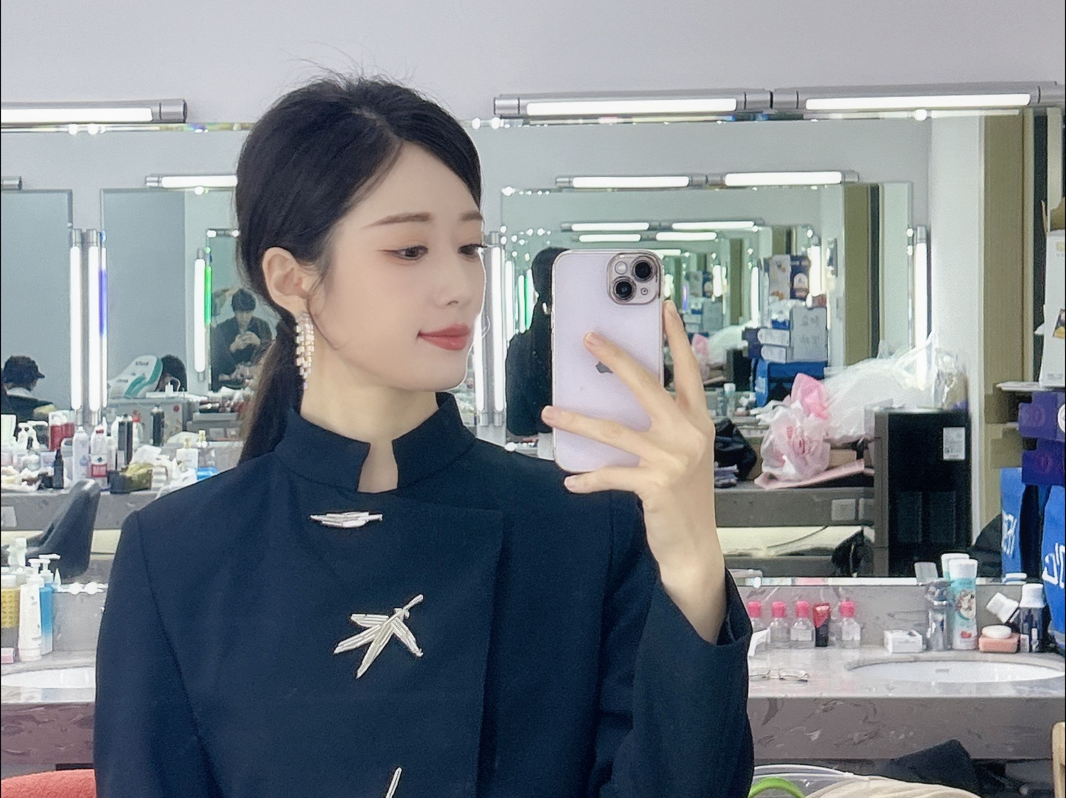 【薇薇】lpl互动主持丨飒!黑白配丨纯享版丨4k丨nip vs edg丨20230222