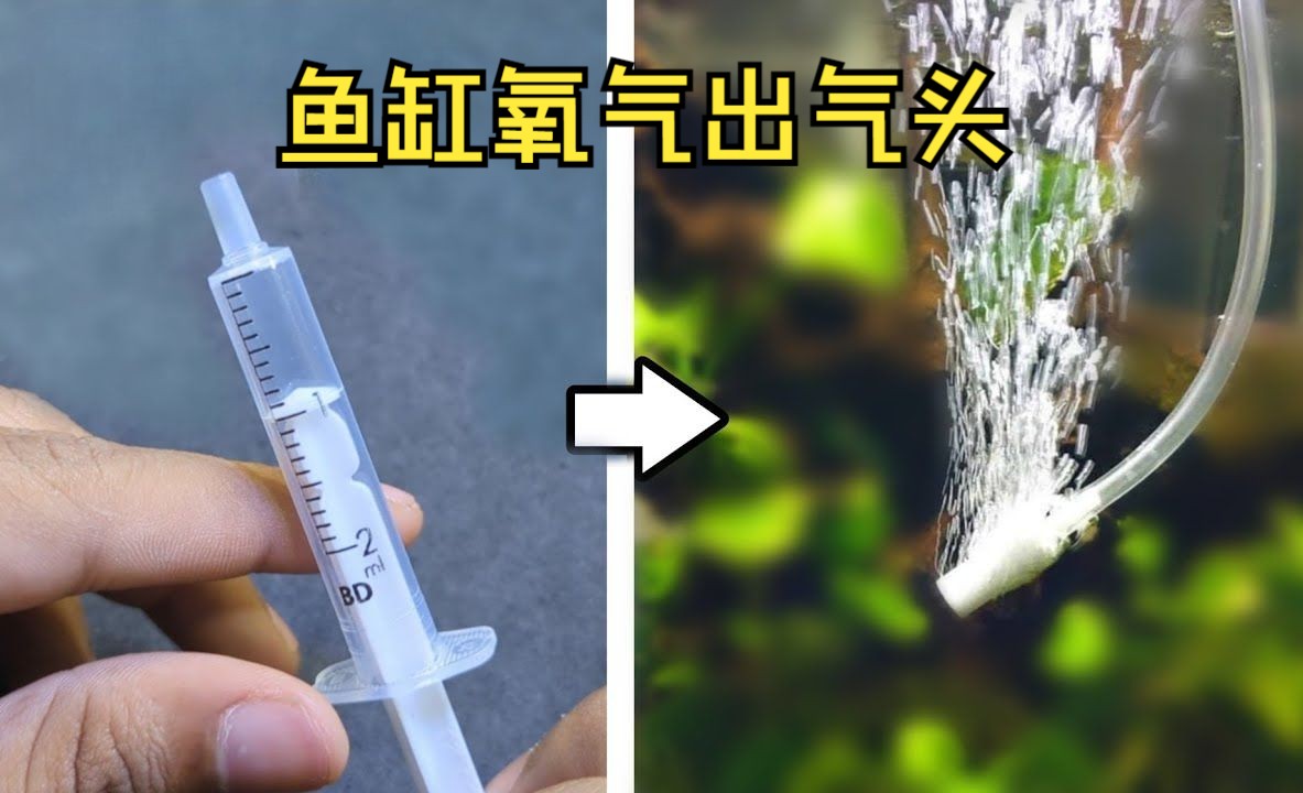 土方法鱼缸增氧手动图片