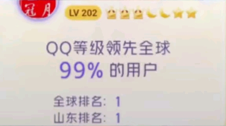 QQ等级全球第一的男人哔哩哔哩bilibili