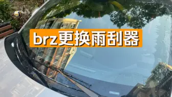 Descargar video: brz更换雨刮器