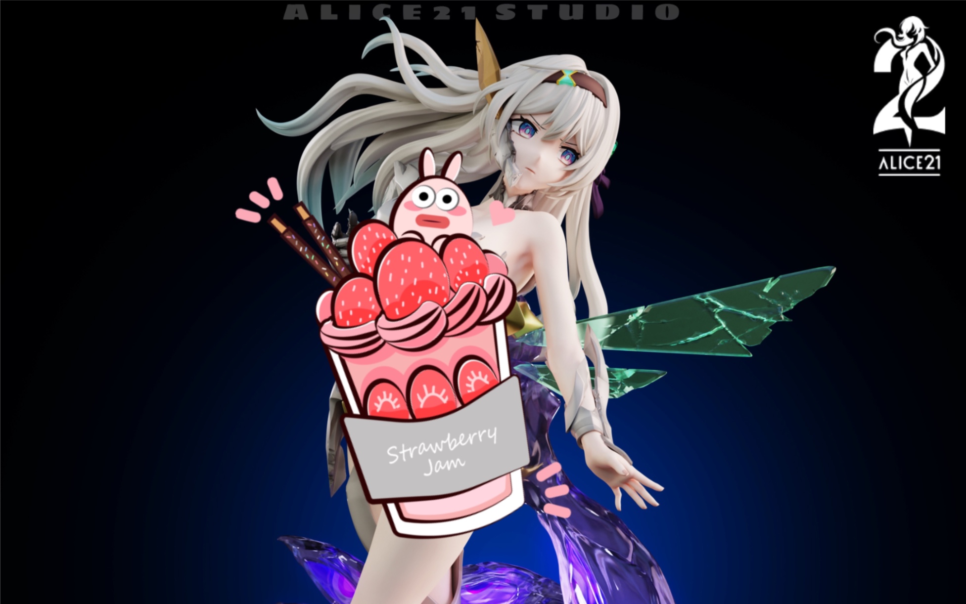 新品开订 Alice21 Studio 崩星铁 萤火破堕ⷦ𕁨䣀材质】进口树脂、进口PU、珍珠棉、彩盒【爆甲】关键部位机甲可拆装哔哩哔哩bilibili